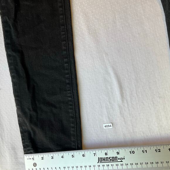 Aeropostale Men Skinny Jeans size 30 x 32 Black Mid Rise Stretch - Picture 6 of 12
